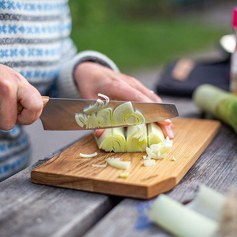 Primus CampFire Cutting Set with Board and Knife - All - in - One Prep Solution