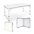 Pro Camp Foladable Dinning Table Silver