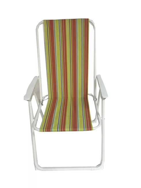 Procamp High Back Stripe Folding Chair - Ergonomic & Portable Chair for Ultimate Comfort