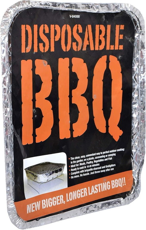 ProCamp Instant Disposable BBQ, 700g Coal Included, Easy Light Setup, Portable Design, Suitable for Single - Use Picnic/Camping
