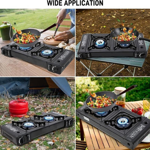 Procamp Portable Two Burner Gas Stove
