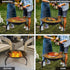 Procamp Round Folding Fire Pit for camping