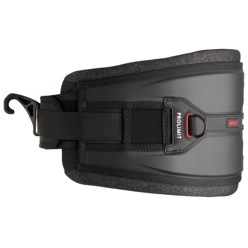 Prolimit Drift Wingsurf Waist Harness, Lightweight Thermoformed Harness with Sliding Hook for Wing Foiling