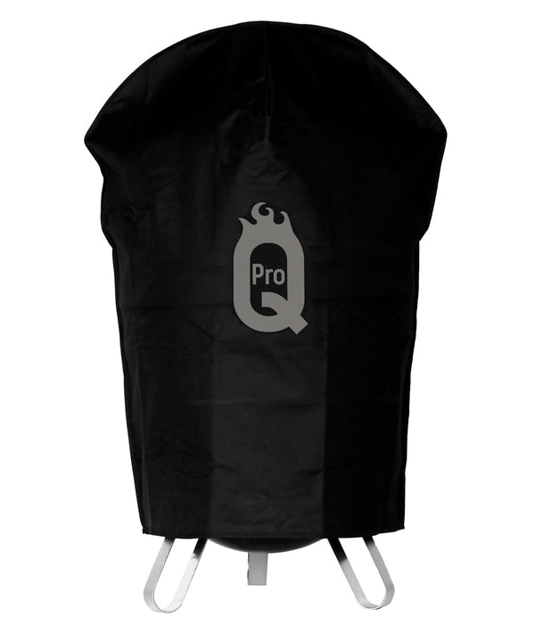 ProQ BBQ Smoker Cover, a premium waterproof cover protecting the smoker from rain and outdoor elements.