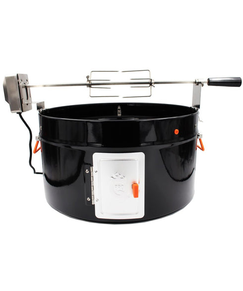 ProQ BBQ Smoker Rotisserie Kit - Upgrade Your Smoker for Evenly Rotated Meats