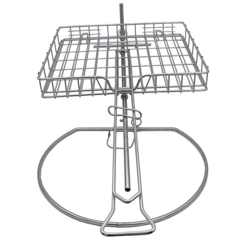 ProQ Flip n Grate BBQ Swivel Grill Large, 57 cm Base Swing-Out Grill Basket for Kettles and Open Fires
