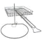ProQ Flip n Grate BBQ Swivel Grill Large, 57 cm Base Swing-Out Grill Basket for Kettles and Open Fires