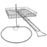 ProQ Flip n Grate BBQ Swivel Grill Large, 57 cm Base Swing-Out Grill Basket for Kettles and Open Fires