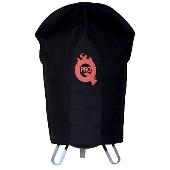 ProQ Frontier BBQ Smoker Cover, a heavy-duty, protective, weather-resistant cover for the Frontier BBQ smoker.