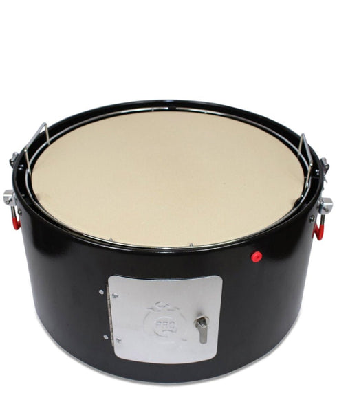 ProQ Pizza Stone Set with Stainless Steel Carry Rack - Perfect for Homemade Pizzas