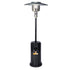 PureHeat Mushroom Gas Patio Heater in Black, Freestanding Outdoor Heater for Patios, Terraces, Decks and Gardens