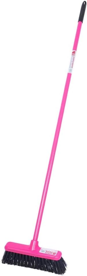 Red Gorilla 50cm Broom Head with Handle, an efficient and wide cleaning tool for sweeping large outdoor areas.