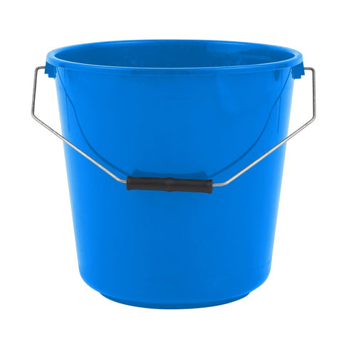 Red Gorilla Calf Bucket, Easy Grip Polypropylene Feeding and Watering Bucket for Calves, Foals and Young Animals