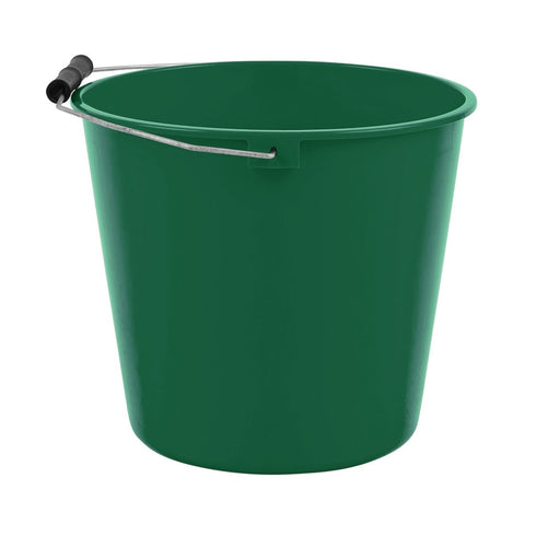 Red Gorilla Calf Bucket, Easy Grip Polypropylene Feeding and Watering Bucket for Calves, Foals and Young Animals