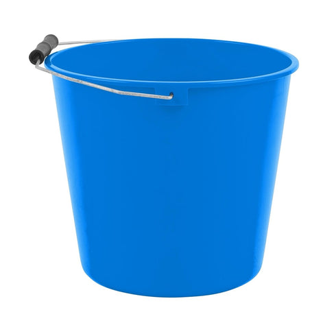 Red Gorilla Calf Bucket, Easy Grip Polypropylene Feeding and Watering Bucket for Calves, Foals and Young Animals