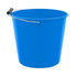 Red Gorilla Calf Bucket, Easy Grip Polypropylene Feeding and Watering Bucket for Calves, Foals and Young Animals