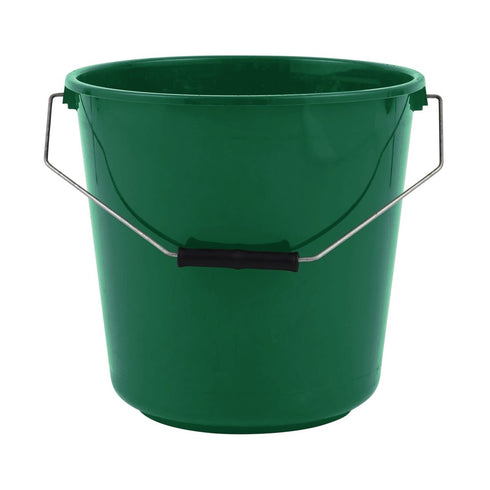 Red Gorilla Calf Bucket, Easy Grip Polypropylene Feeding and Watering Bucket for Calves, Foals and Young Animals