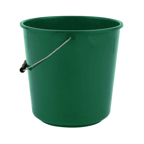 Red Gorilla Calf Bucket, Easy Grip Polypropylene Feeding and Watering Bucket for Calves, Foals and Young Animals