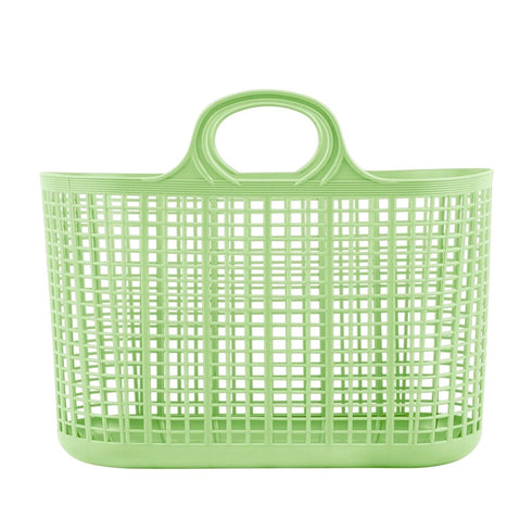 Red Gorilla Cesto Shopper Basket, Open Weave Polypropylene Carry Basket for Market, Garden, Beach and Picnic