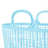 Red Gorilla Cesto Shopper Basket, Open Weave Polypropylene Carry Basket for Market, Garden, Beach and Picnic