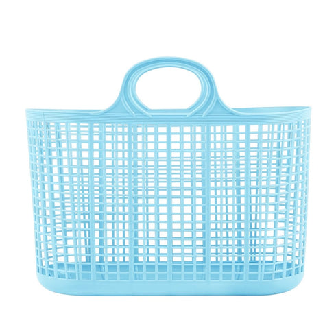 Red Gorilla Cesto Shopper Basket, Open Weave Polypropylene Carry Basket for Market, Garden, Beach and Picnic