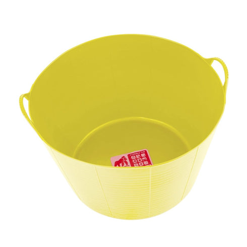 Red Gorilla Extra Large 75 L Tub, Heavy Duty Flexible Tub for Hay Soaking, Water Storage, Ice Bath and Bulk Jobs