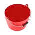 Red Gorilla Flexible Gorilla Bucket, Fold Flat Polyethylene Bucket with Easy Grip Handle for Horse Bathing