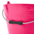 Red Gorilla Flexible Gorilla Bucket in Pink, Fold Flat Polyethylene Bucket with Easy Grip Handle for Stable Use