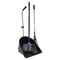 Red Gorilla Garden Companion Set in Black, Tidee Scoop, Super Rake and Poly Yard Broom for Garden Clean Up