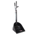 Red Gorilla Garden Companion Set in Black, Tidee Scoop, Super Rake and Poly Yard Broom for Garden Clean Up
