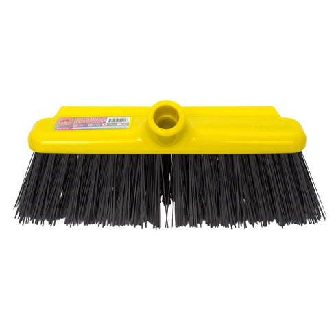 Red Gorilla Gorilla Broom Replacement Head, Synthetic Bristle Broom Head that Clicks onto Red Gorilla Handles