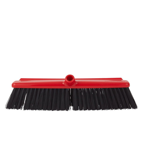 Red Gorilla Gorilla Broom Replacement Head, Synthetic Bristle Broom Head that Clicks onto Red Gorilla Handles