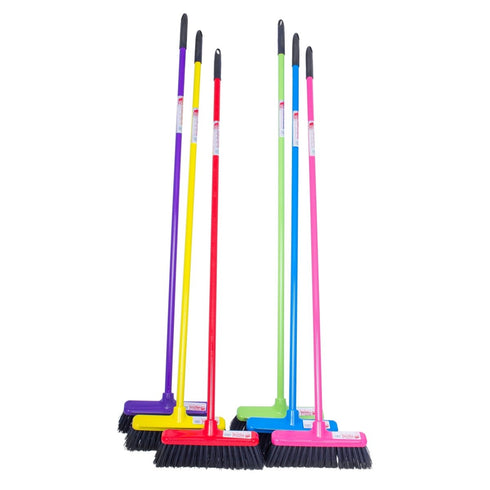 Red Gorilla Gorilla Broom Replacement Head, Synthetic Bristle Broom Head that Clicks onto Red Gorilla Handles