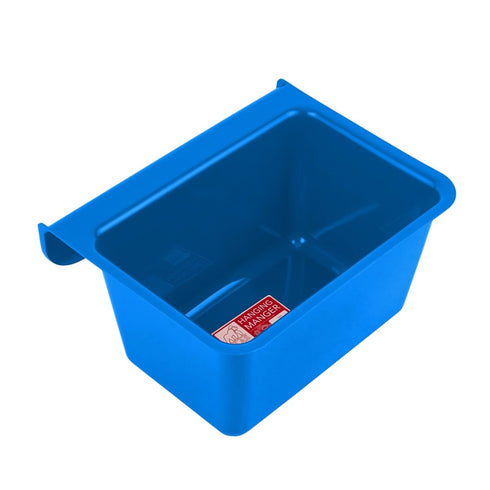 Red Gorilla Gorilla Plas Manger, Wall Mounted Polypropylene Feeder for Hay, Feed and Water in Stables and Pens