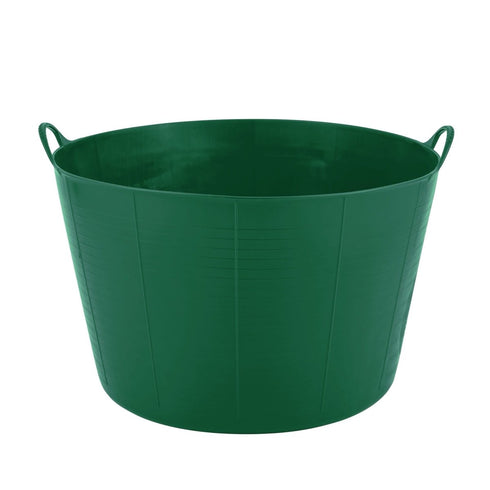 Red Gorilla Gorilla Tub XL 75 L, Flexible Food Grade Utility Tub with Two Handles for Feed, Hay Soaking and Mixing