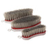 Red Gorilla Horse Grooming Dandy Brush, Stiff Bristle Brush for Dried Mud and Debris on Legs, Mane and Tail