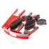 Red Gorilla Horse Grooming Face Brush, Small Extra Soft Brush for the Face, Ears and Muzzle of Horses and Ponies