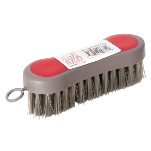 Red Gorilla Horse Grooming Face Brush, Small Extra Soft Brush for the Face, Ears and Muzzle of Horses and Ponies