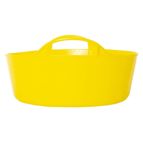 Red Gorilla Mini Shallow 5 L Tub, Low Profile Feeding Tub for Supplements, Pets, Poultry and Small Animals