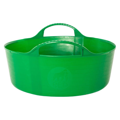 Red Gorilla Mini Shallow 5 L Tub, Low Profile Feeding Tub for Supplements, Pets, Poultry and Small Animals