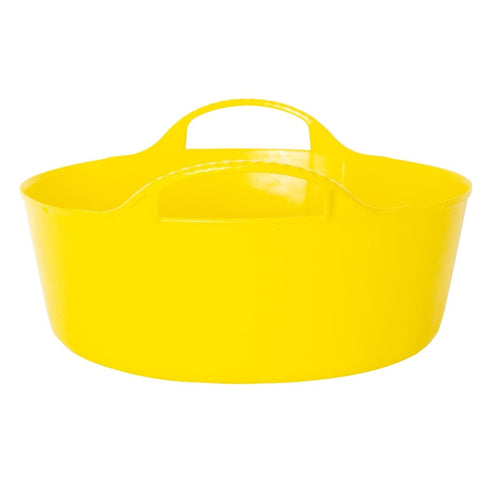 Red Gorilla Mini Shallow 5 L Tub, Low Profile Feeding Tub for Supplements, Pets, Poultry and Small Animals
