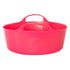 Red Gorilla Mini Shallow 5 L Tub, Low Profile Feeding Tub for Supplements, Pets, Poultry and Small Animals