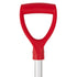 Red Gorilla PC Bedding Fork with D Handle in Red, Polycarbonate Tine Mucking Out Fork for Shavings Bedding