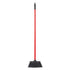 Red Gorilla Poly Yard Broom, Synthetic Bristle Outdoor Broom with 120 cm Handle for Yards, Stables and Driveways
