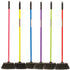 Red Gorilla Poly Yard Broom, Synthetic Bristle Outdoor Broom with 120 cm Handle for Yards, Stables and Driveways