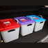 Red Gorilla Stack N Store Storage Tub, Stackable Polypropylene Box for Camping Kit, Tack, Feed and Garage Storage