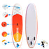 Red Sunshine Inflatable Stand Up Paddle Board, iSUP Package with Paddle, Pump, Leash and Dry Bag