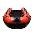 Rescue Dinghy Boat 2026, Heavy Duty Inflatable Dinghy with 3 Air Chambers, Oars, Aluminium Seat and Pump