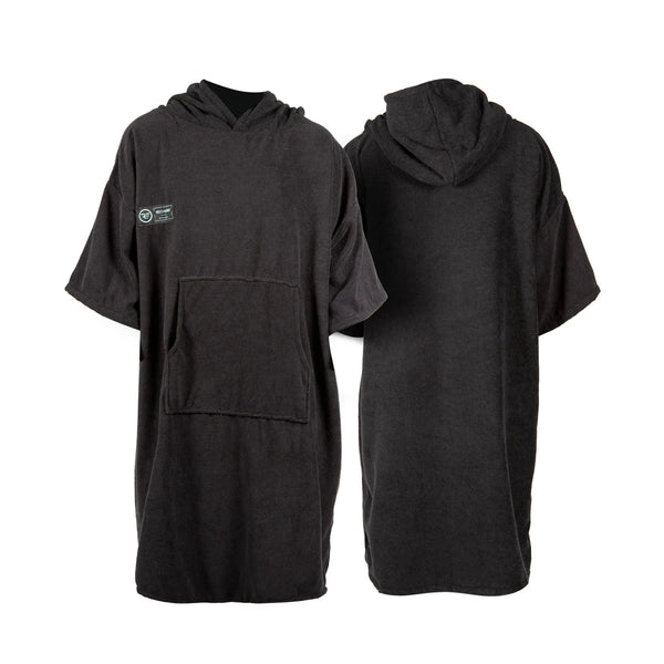 Ride Engine Jedi Robe Beach Poncho, One Size Cotton Terry Changing Robe with Oversized Hood and Front Pocket