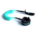 Ride Engine Recoil Leash 8 ft, Coiled 7 mm SUP, Foil and Wing Board Leash with Rotating Ankle Cuff